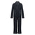 Aphrodite Womens Black Velvet Pyjamas - Back | Bown of London